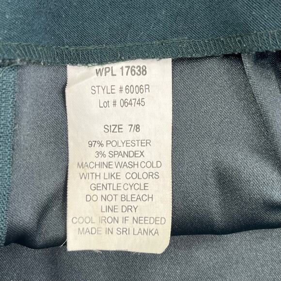 Vintage DBY Green Suede Back Zip Mini Skirt 90s Y2K 7/8 - Picture 5 of 10